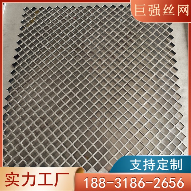 数控冲孔网厂家 百叶窗孔 防护用 1mm~60mm 304不锈钢 巨强