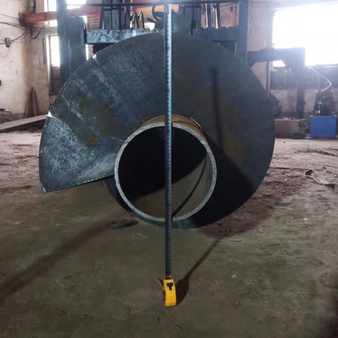 CFG flange casing, long spiral drill rod, drill blade, pile driving, hole drilling, infrastructure anchor rod rubber hose