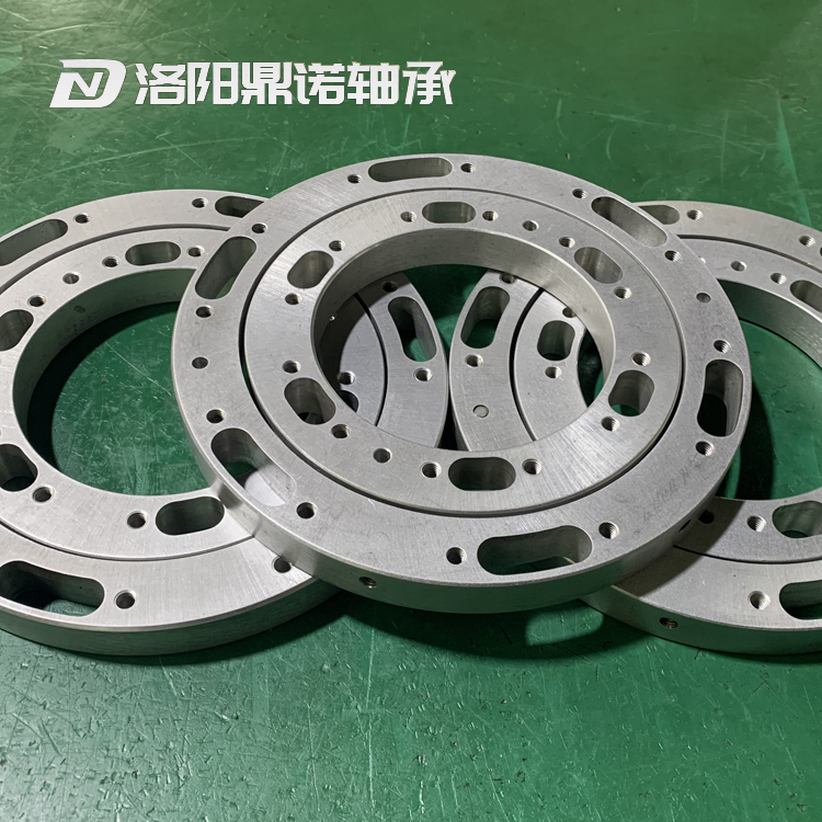 Aluminum alloy cross roller rotary table bearing small rotary bearing 7075T6 material high-strength rotary bearing