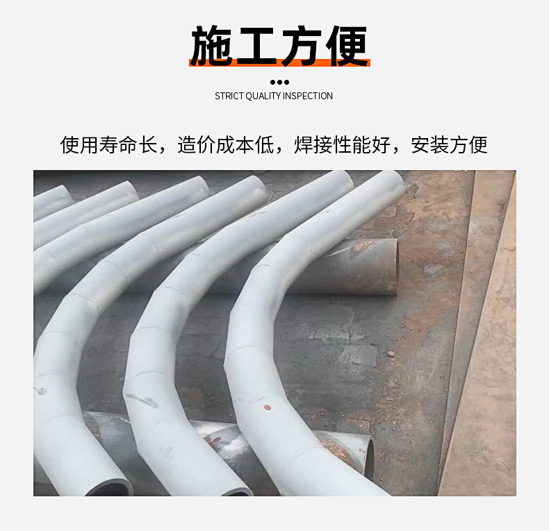 Jiutong ceramic lining wear-resistant composite pipe, ceramic steel pipe welding ceramic pipe fittings, fire resistance and high temperature resistance