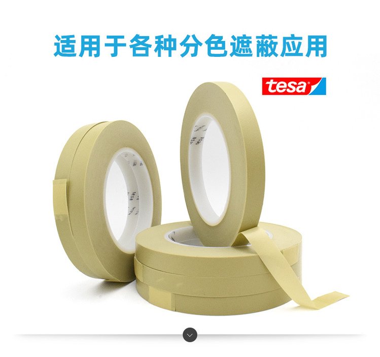 PVC spray paint tape masking film TESA4174 substitute TESA4244 substitute