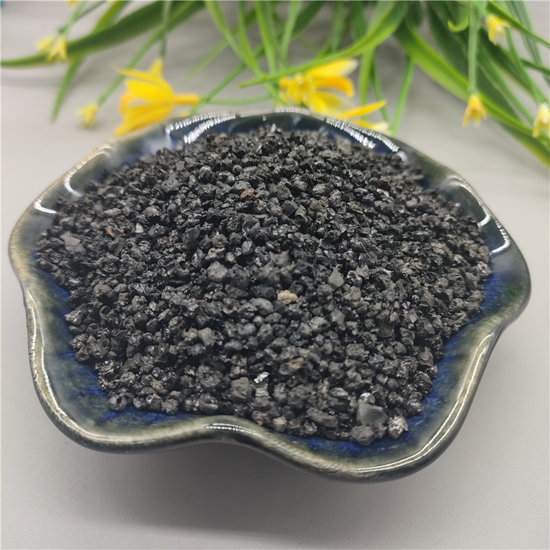 Bright Crystal Black Diamond Sand Sandblasting Rust Removal Plant Decorative Fish Tank Landscape Design with Various Specifications and Full Qualifications