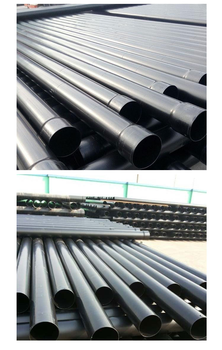 Xiongyunsu N-HAP hot-dip plastic steel pipe steel cable threading protection pipe DN150 with low friction coefficient