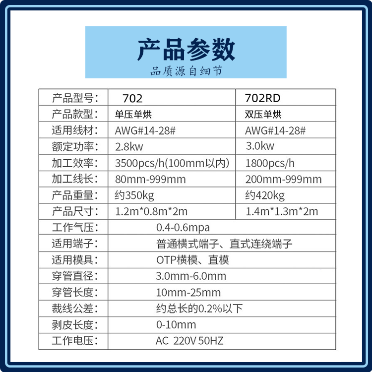 Xinzheng fully automatic double drying and double striking terminal machine, heat shrink tube automatic threading and drying tube double end terminal pressing machine