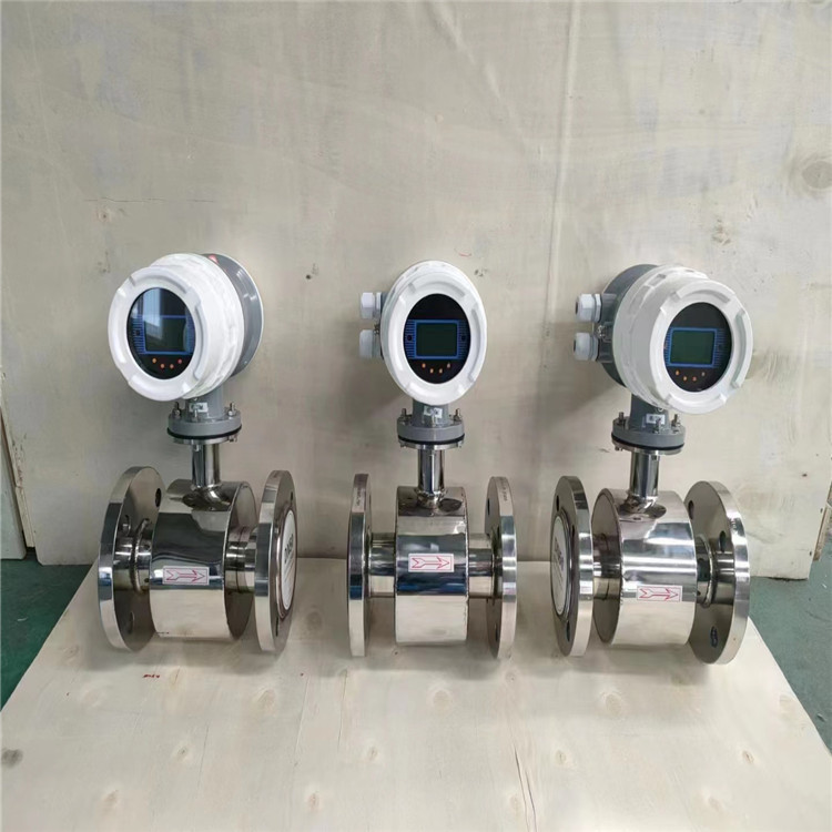 Insertion type electromagnetic flowmeter steam stainless steel integrated temperature and pressure compensation vortex flowmeter split valve