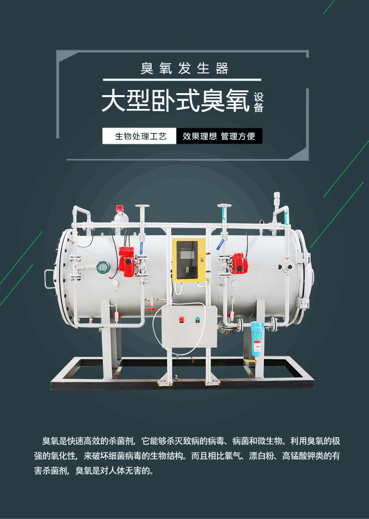 Siyuan Environmental Protection Large Horizontal Ozone Generator Intelligent Operation, Energy Saving, Consumption Reducing, Stable and Durable