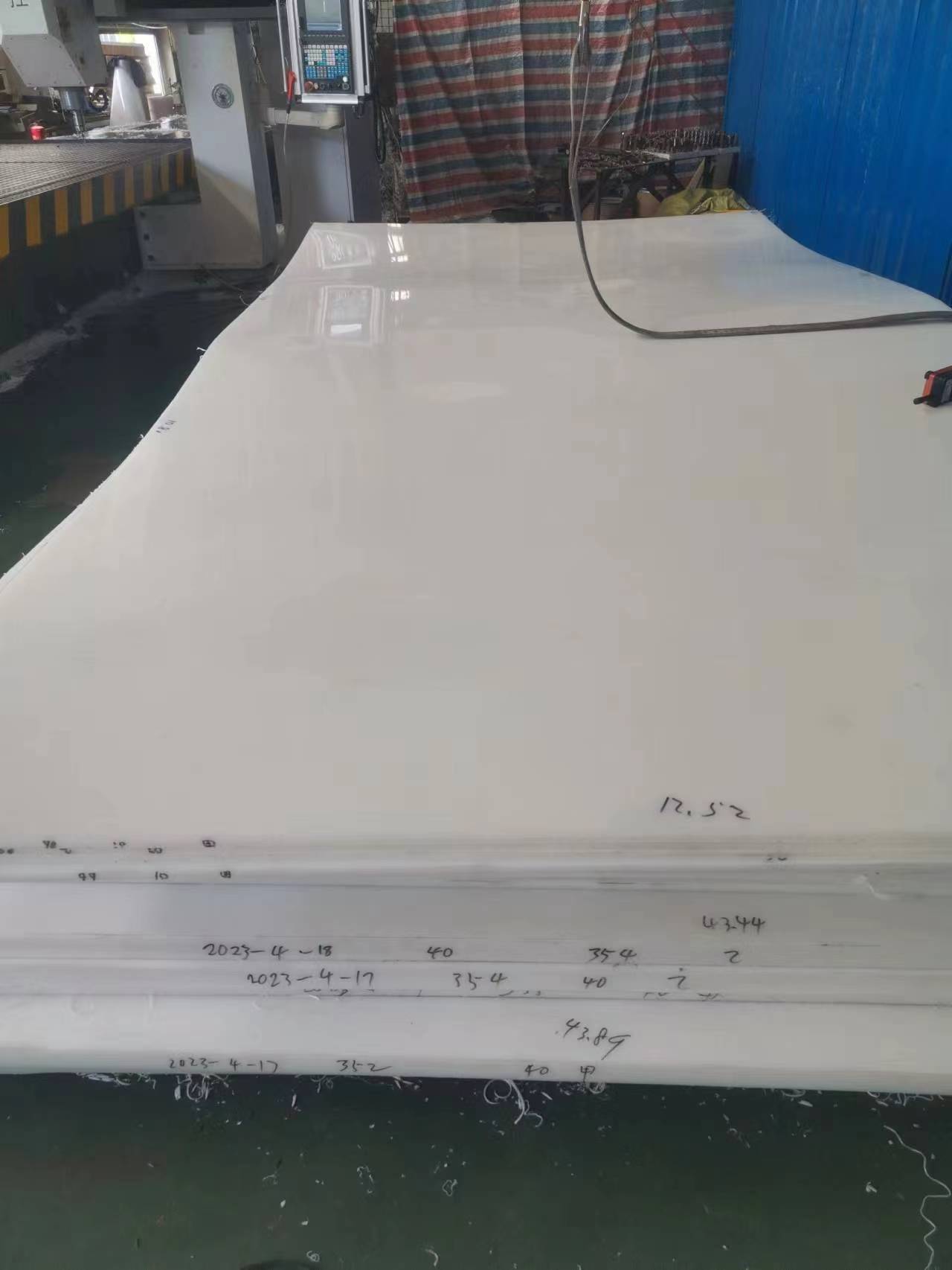 Mechanical transmission parts Polyethylene engineering plastic UPE wear-resistant lining plate Plastic plate