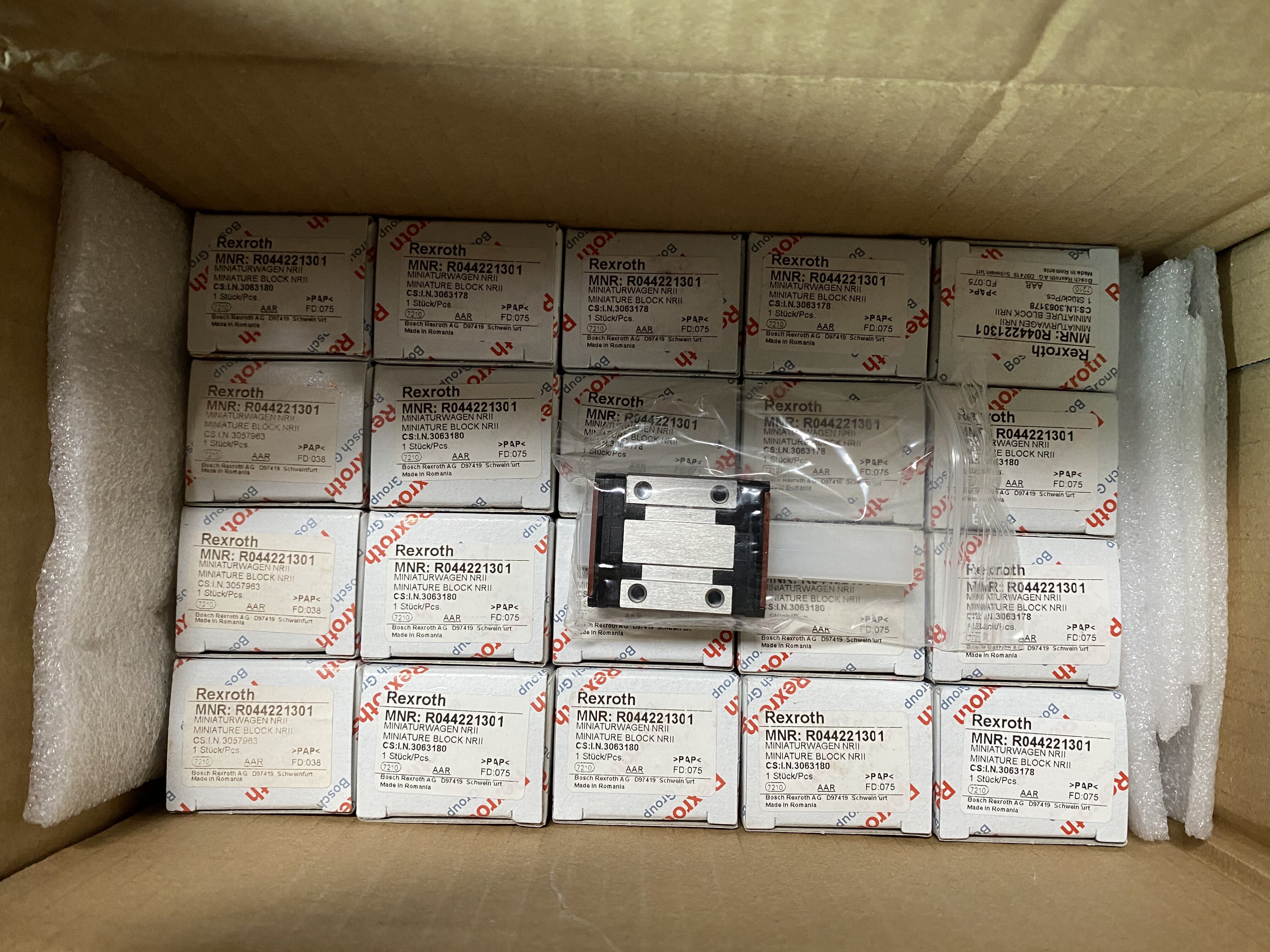 Imported REXROTH/Bosch Rexroth module R116036000 high-precision module guide rail slider