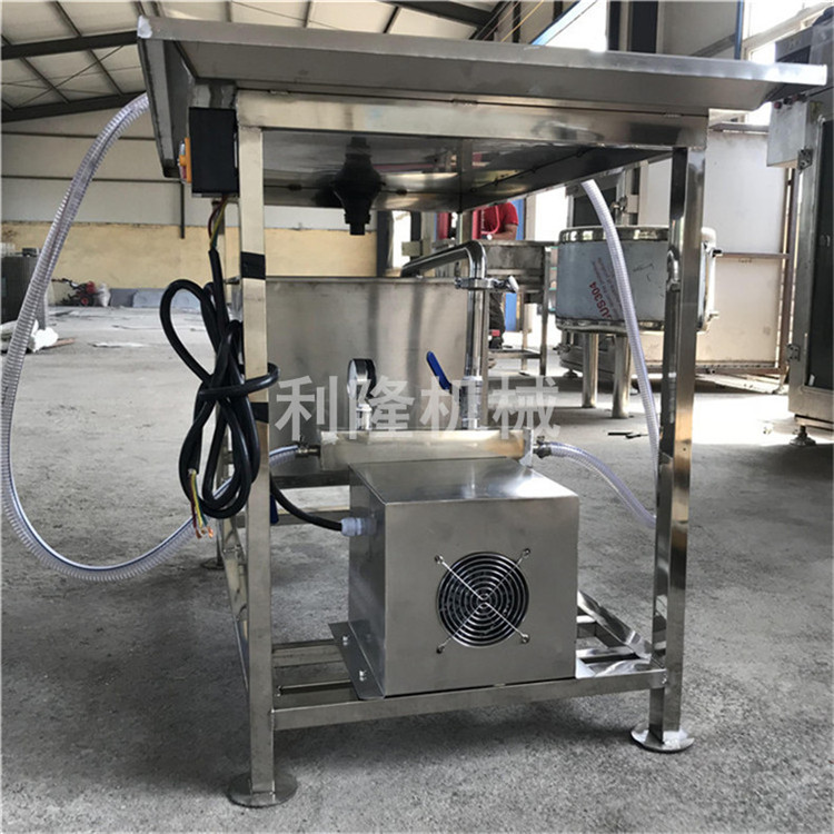 Lilong Double Gun 8-Needle Manual Salt Water Injection Machine Platform Stainless Steel Injection Equipment Chicken Duck Injection