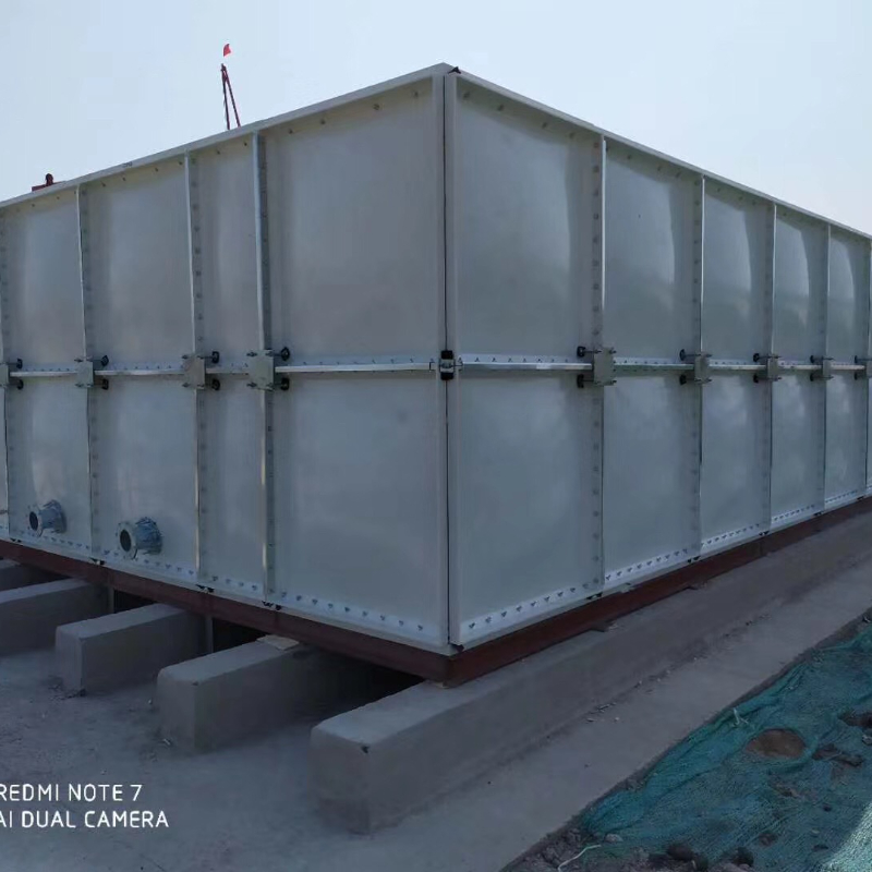 Introduction to Glass Fiber Reinforced Plastic Water Tank Assembled Fire SMC Storage Tank Combined Water Storage Tank