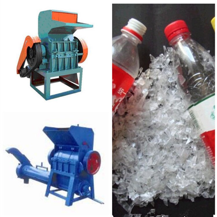 Vegetable basket plastic crusher Guanfeng mineral water bottle crushing production line and accessories