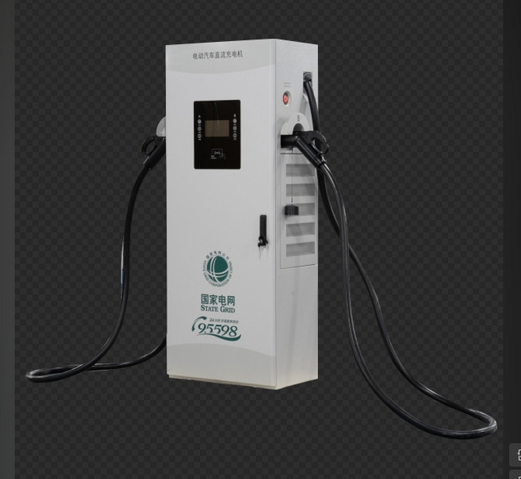 安科瑞 80KW直流双枪充电桩 停车场用充电站 交流充电器 充满自停