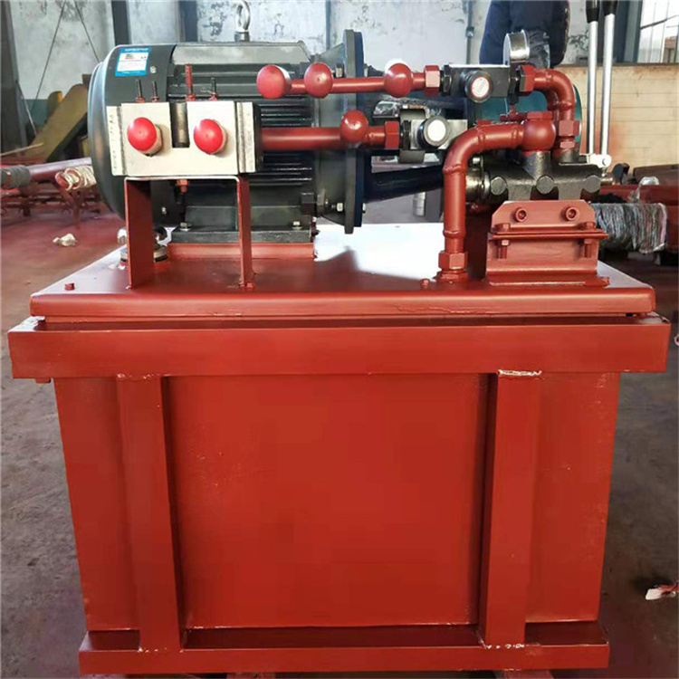 Customizable automated hydraulic pump station, motor power, hydraulic system, pressure gauge, shockproof