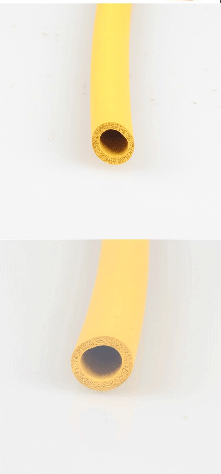 Foam round tube sealing strip, soundproof sponge sheath, silicone O-ring waterproof sealing strip, supports customization