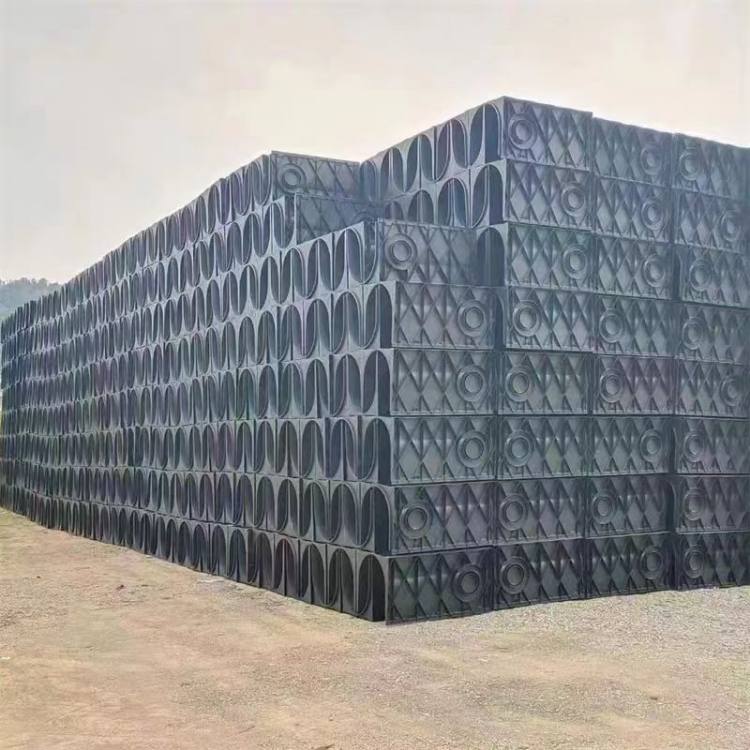 励行 成品HDPE排水沟 一体式U型槽 室外地沟水槽 塑料井盖下水道篦子
