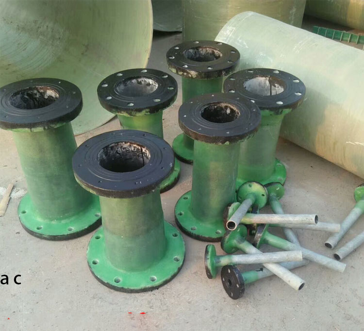 Customized fiberglass flange, flange, elbow, Jiahang tee, variable diameter flat plate, anti-corrosion and pressure resistance for pipeline fittings