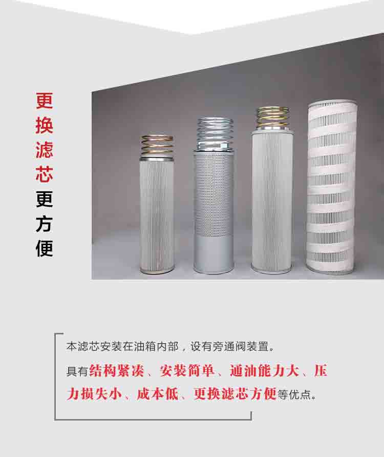 Dongfeng Filter Excavator Accessories Filter Element Oil Tank Built-in Return Oil Filter Series HYLQ-05