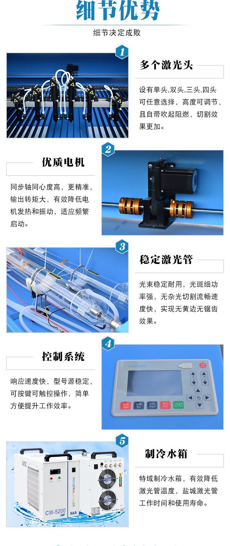 Plastic water nozzle cutting machine Injection molded parts Water nozzle laser cutting machine Plastic cutting equipment