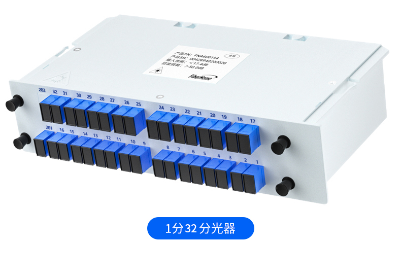 Fiberhome Fiber Optic Splitter, General Distribution of Fiberhome Communication, Four Way Insert Card Type One to Two Optical Splitter