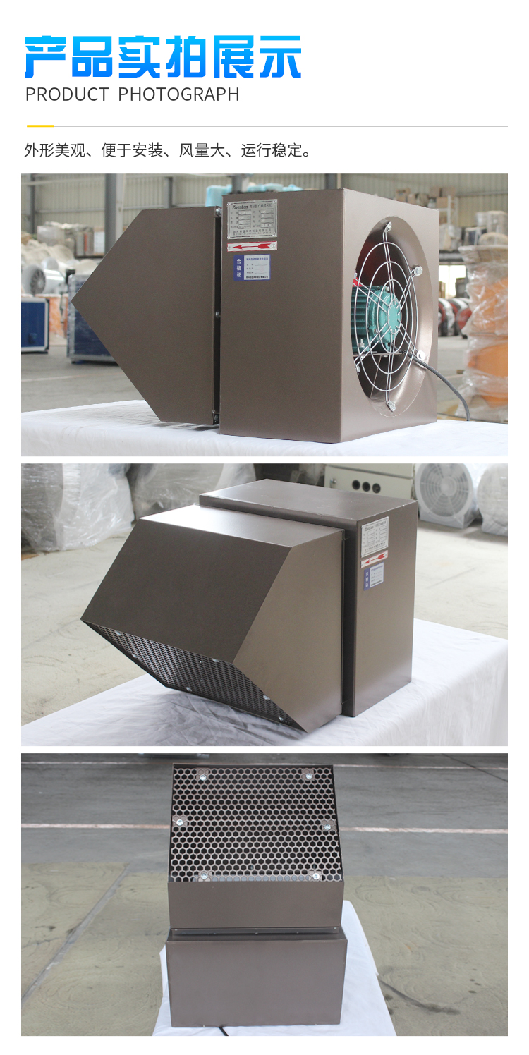 Side wall fan factory anti-corrosion, low noise, insect and rodent proof, explosion-proof side wall exhaust fan DWEX