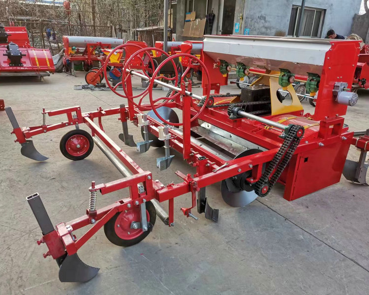 Rotary tillage ridging Pouch laminator seedbed vegetable ridging machine film mulching fertilizer drip irrigation integrated machine