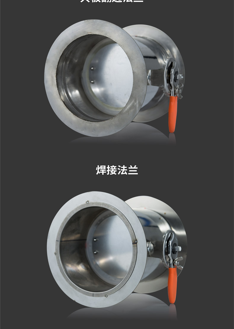 Wu Yue Environmental Protection Fresh Air System Stainless Steel Closed Circular Manual Air Valve Regulating Valve