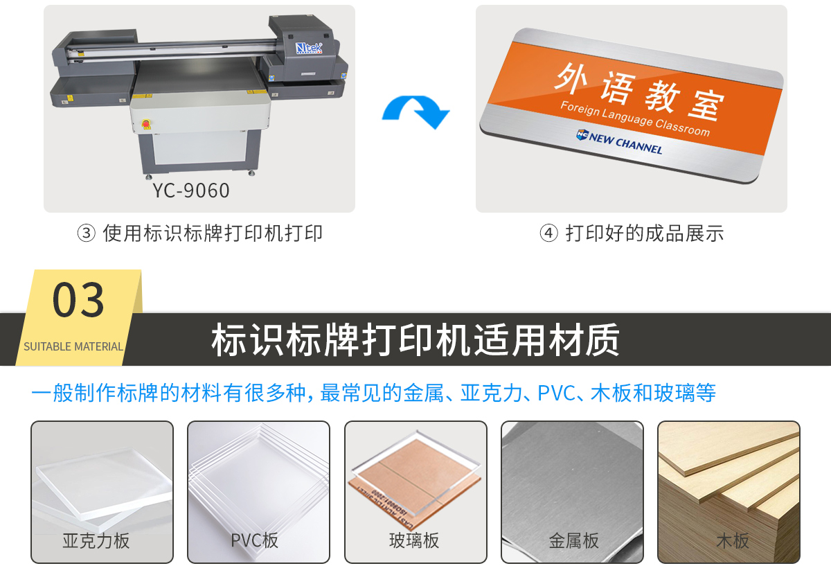 Yingcai lighter, UV printer, advertising tablet machine, metal plastic printing machine