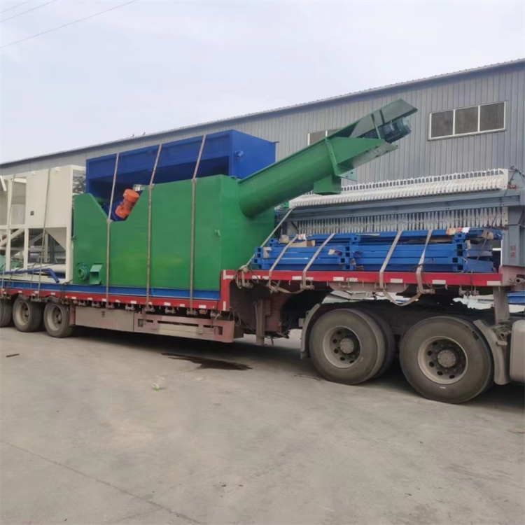 Vibration type double parking sand and gravel separator equipment used by CCCC, China Railway and China Construction Engineering Corporation