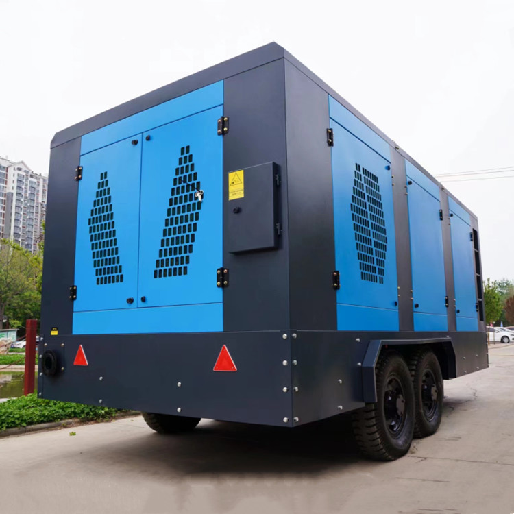 Mining mobile box integrated air compressor explosion-proof diesel compressor 41kw3 cubic 8kg