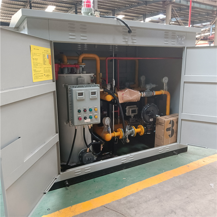 Supply of RTQ700cng Natural Gas Pressure Reducing Skid Equipment, Skid Mounted Pressure Reducing Release Skid, Secondary Pressure Reducing Equipment