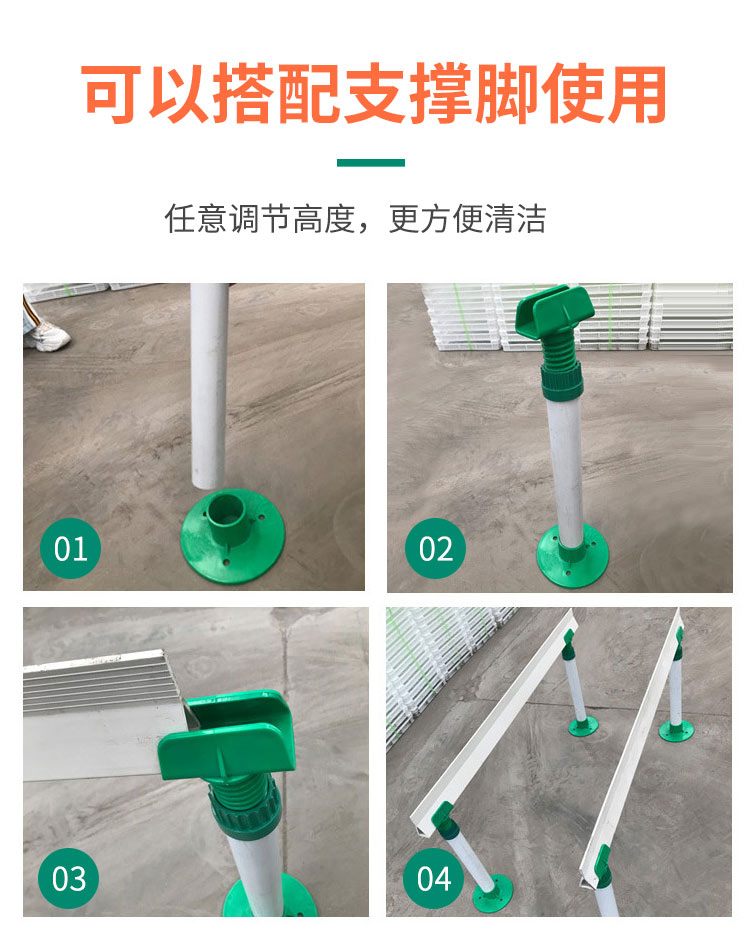 Variety of specifications for manure leakage boards for breeding chickens, plastic breeding boards for poultry meat, and manure leakage boards for breeding chickens