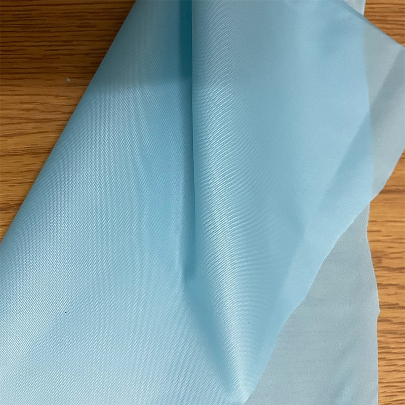 Blue nylon PU coated fabric tested for skin irritation and sensitization through ISO10993 biocompatibility