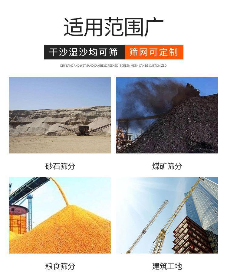 Sand and grade separator, mobile stone screening machine, household waste sorting equipment, Chuanghe Machinery