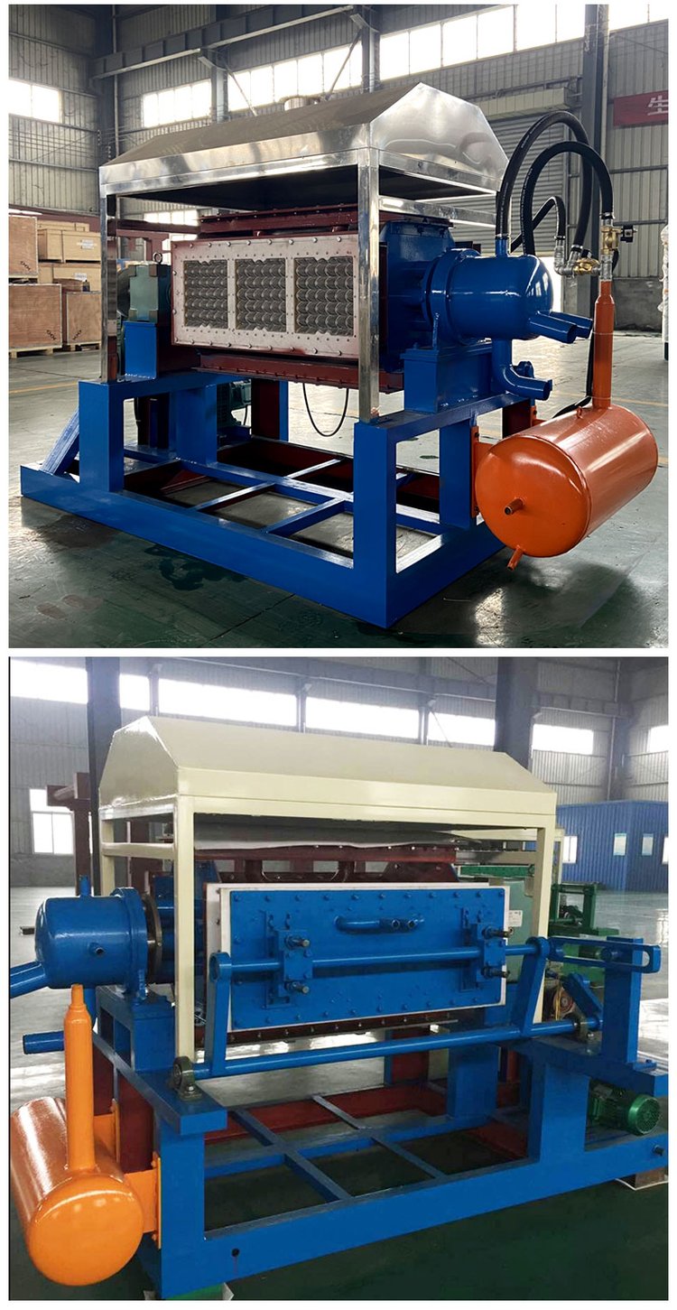 Guangmao Egg Holder Machine Produces 3000 Small Egg Holders Production Line Paper Forming Machine Source Factory