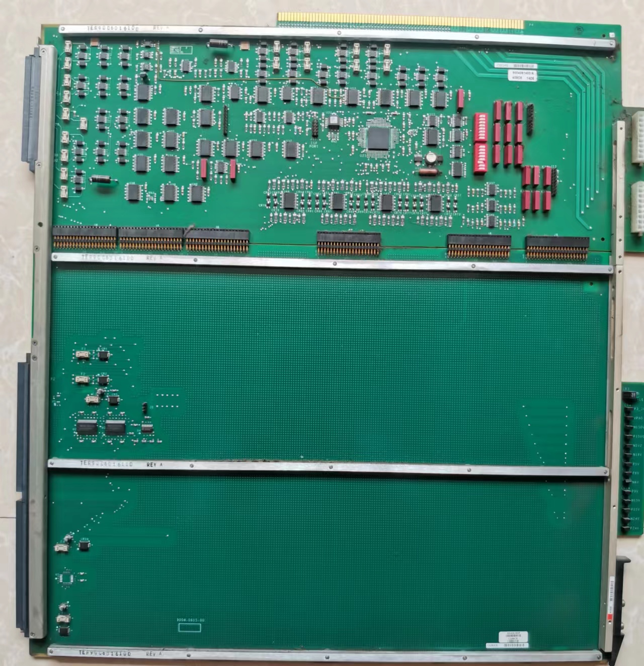 Recycling of second-hand ICT testing boards, ICA and PIO, as well as system board switch boards from Terida