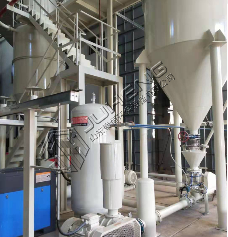 Pneumatic conveying engineering pneumatic conveying equipment with high conveying efficiency can be customized at the factory source