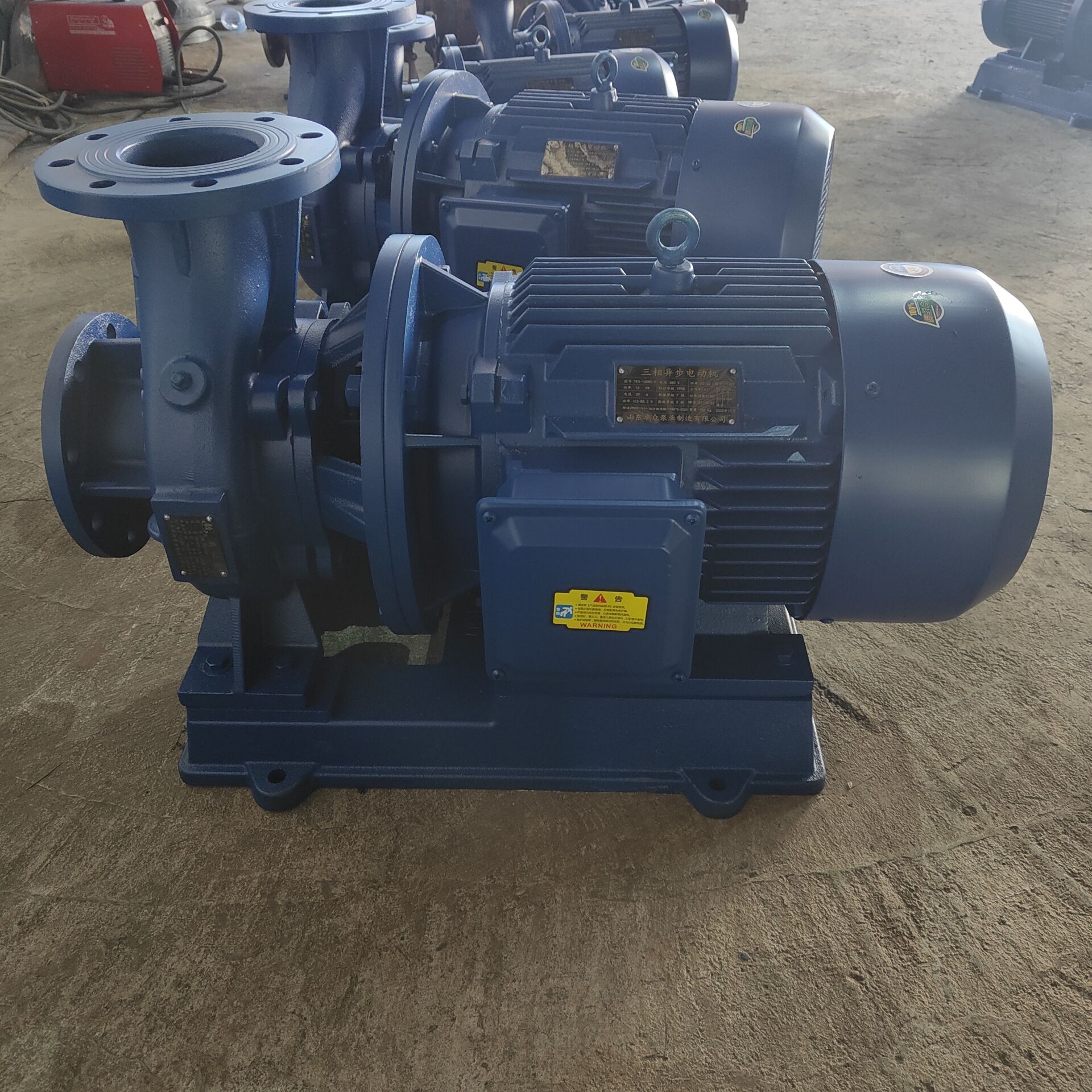 Zhuozhong ISW Horizontal Centrifugal Pump Community Closed Cycle Factory Water Supply and Drainage ISW100-160