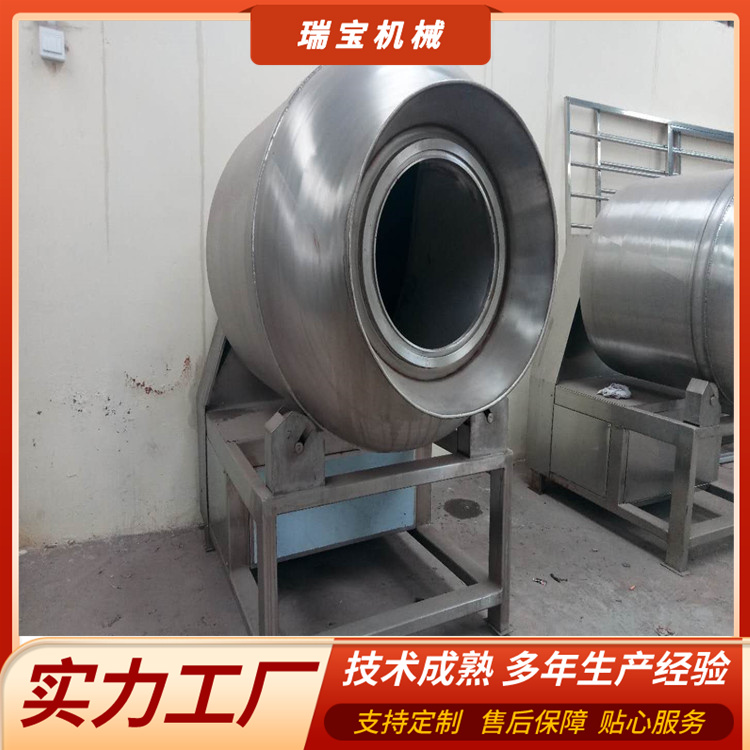 Vacuum rolling and kneading machine, fully automatic cured meat marinator, whole chicken, whole duck marinating and flavoring equipment, large marinating machine