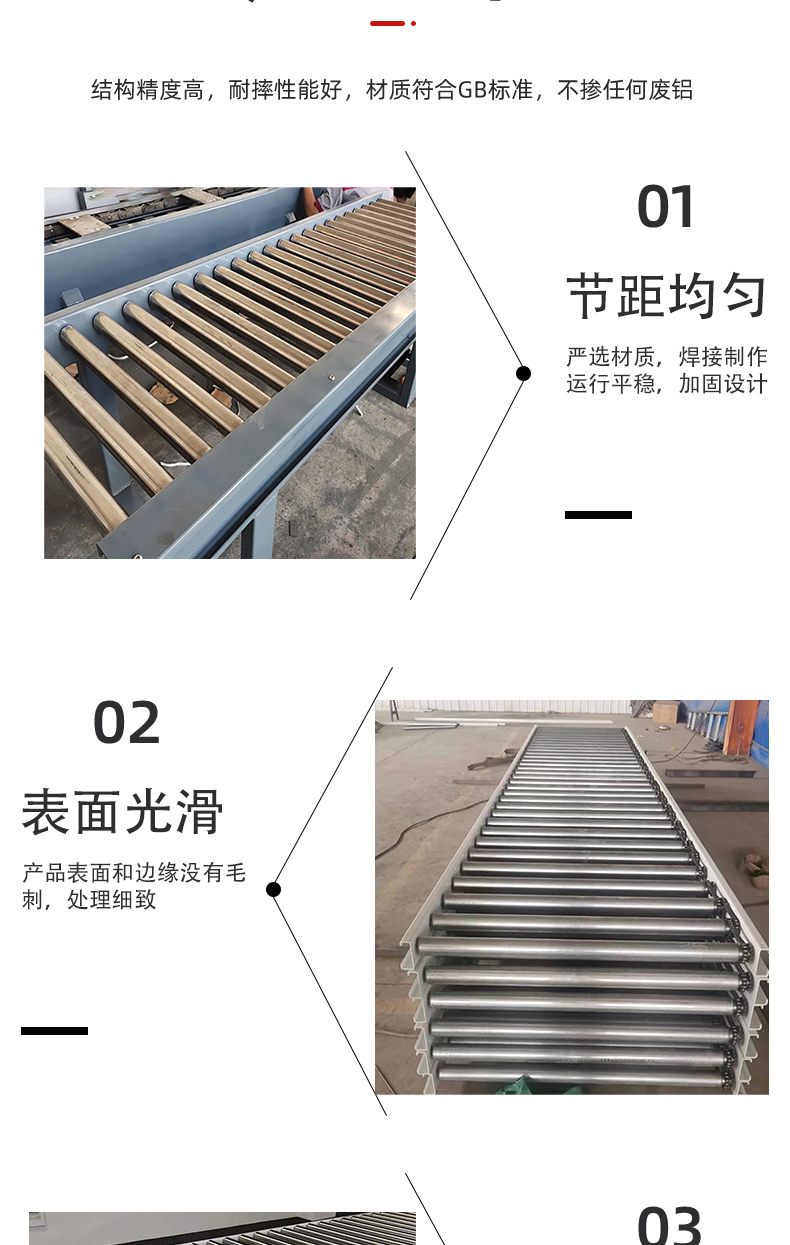 Power roller conveyor assembly line, roller conveyor belt, unpowered roller conveyor belt, ground roller line