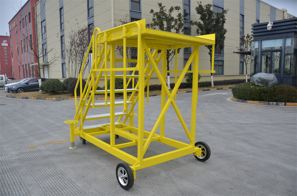 Yunhong Aluminum Alloy Aircraft Maintenance Platform Mobile Ladder Welding Aluminum Alloy Equipment