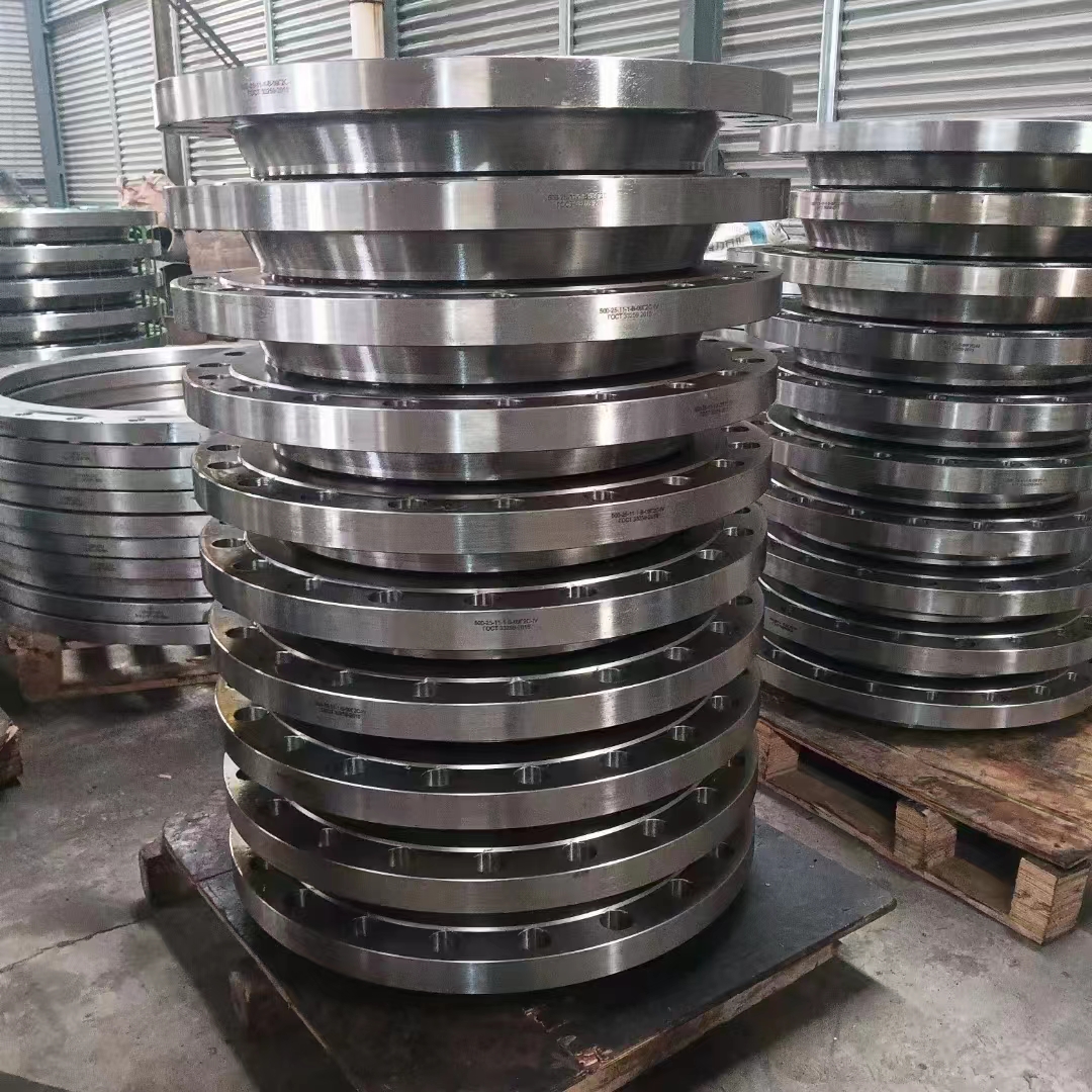 Xinqi Supply Chemical Plant Pipeline Flat Welding Butt Welding High Pressure Flange Plate Customized according to the Drawing