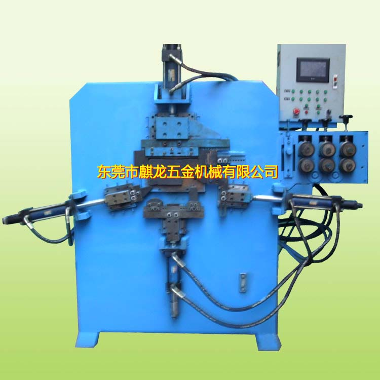 Fully automatic stainless steel wire metal iron bag hook metal buckle making D-ring machine