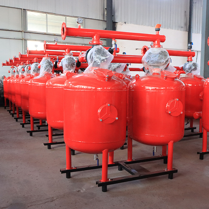 Sand and gravel filters, fully automatic backwashing, agricultural Internet of Things greenhouse drip irrigation equipment, sprinkler installation, fertilization machinery