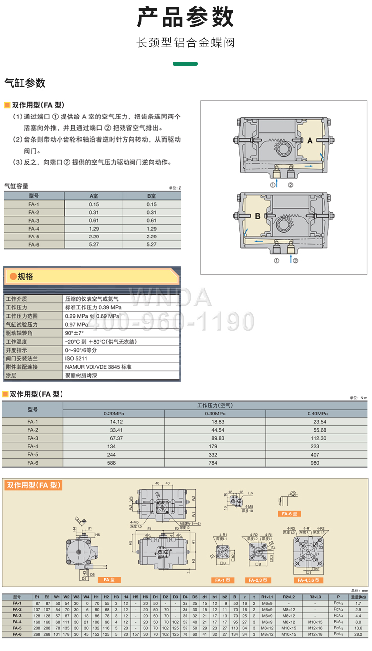 Kitazawa KITZ Pneumatic Butterfly Valve FA-10XJME Aluminum Alloy Body Stainless Steel Plate Quick Shutoff Valve in Japan