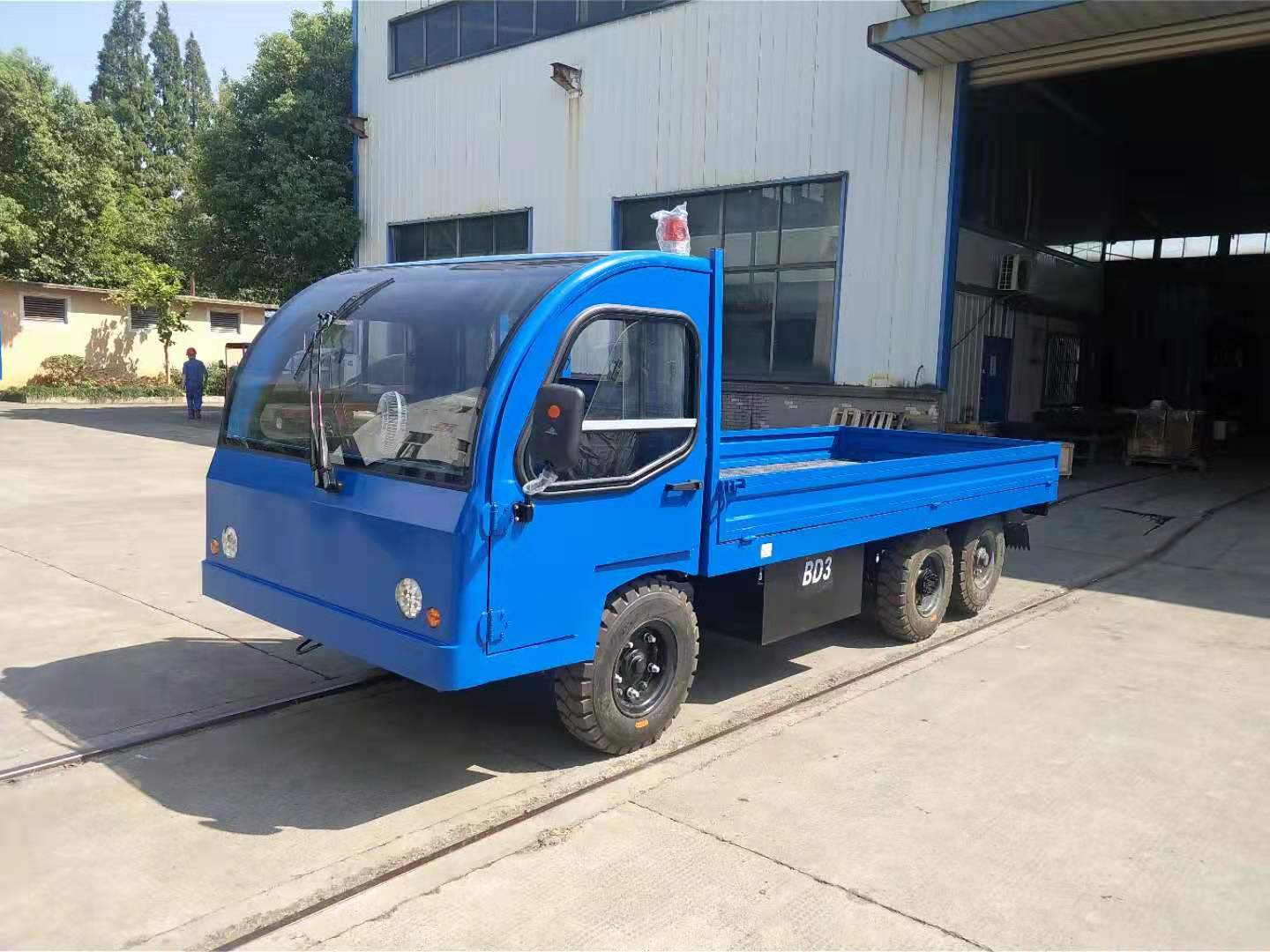 Electric pull truck, flatbed battery truck, LK05, 5-ton electric flatbed truck, directly sold by Lexus manufacturer