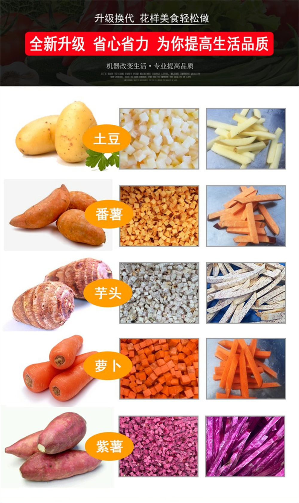 Dendrobium officinale fresh shredder, Huangqi Ginseng Chinese herbal medicine granulator, Poria cocos rhubarb large slicer