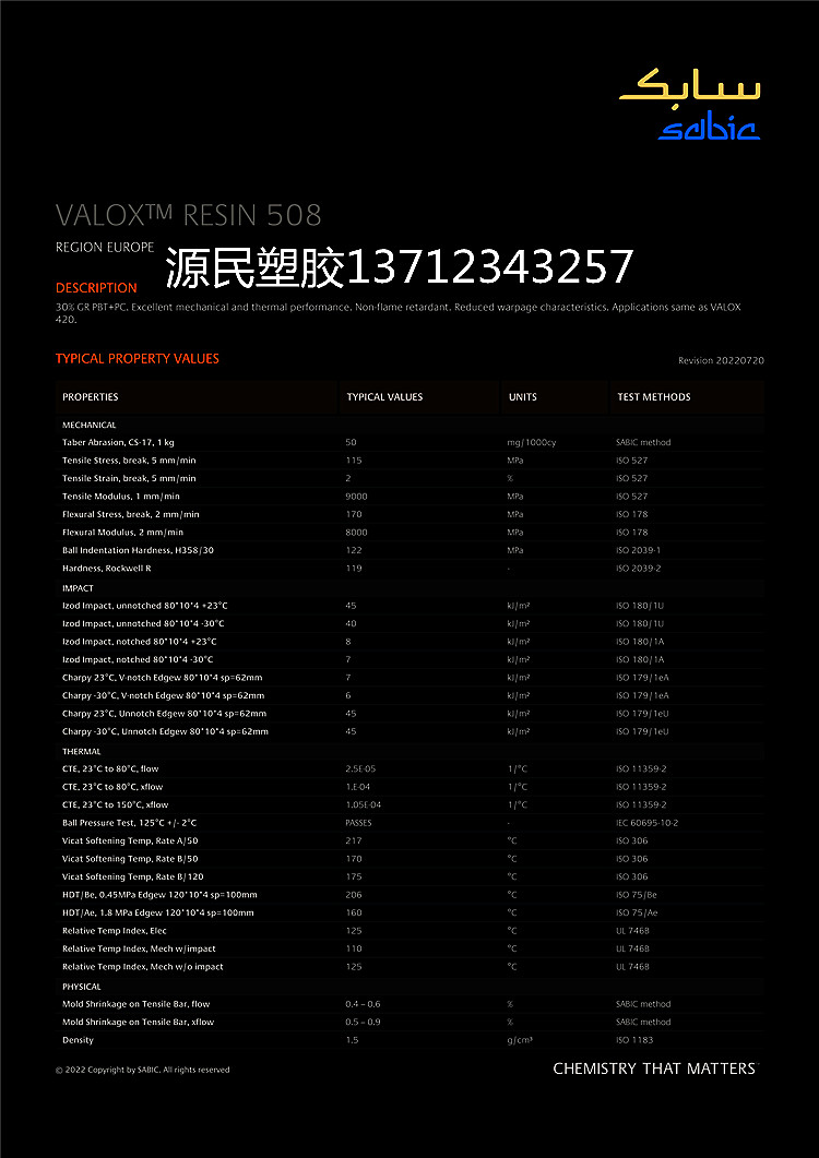 Saber Foundation Low Warp 30% Glass Fiber Reinforced PC/PBT 508 Connector Handle Home Appliance Components