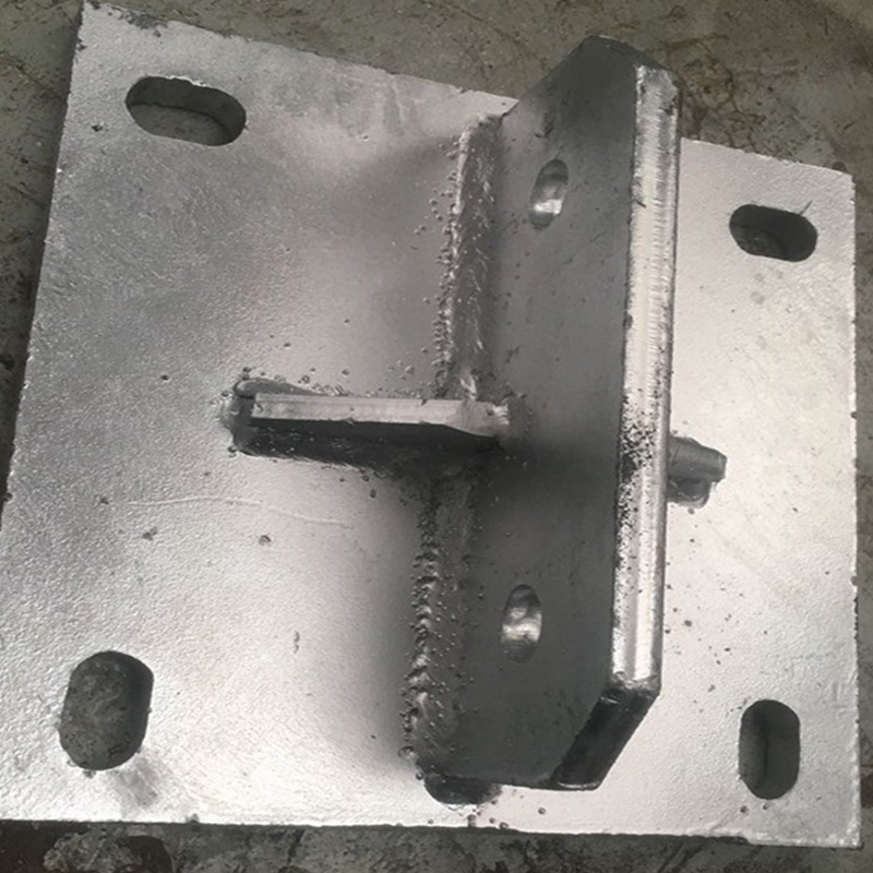 Hot dip galvanized stay wire base, high-speed rail foundation, stay wire anchor plate, stay wire anchor ring, steel plate, stay wire base plate, multiple iron fittings