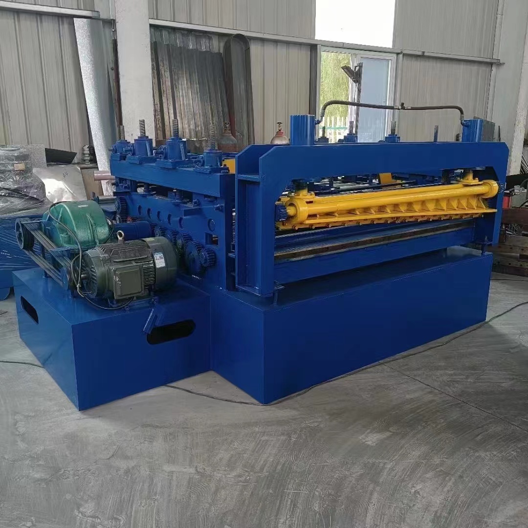 Longxing Heavy Metal Plate Leveling Machine 10 Thick Stainless Steel Plate Leveling Equipment Large Flattening Machine