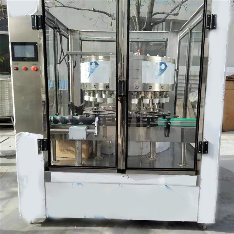 125ml strong liquor filling machine Wine packaging assembly line 500ml Baijiu filling line with fast rotary speed